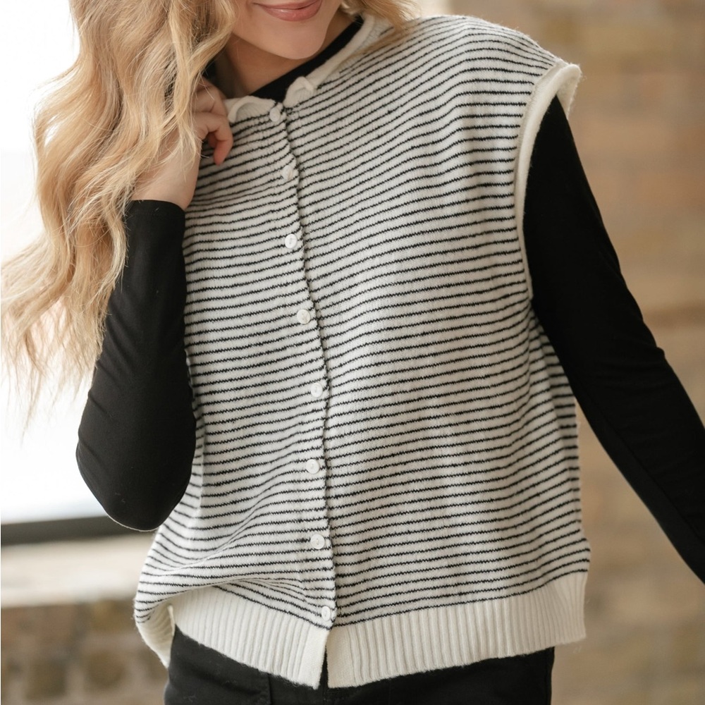 Things Between Parker Vest Cardigan